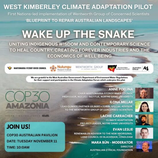 Wake up the Snake @ COP30 Brazil